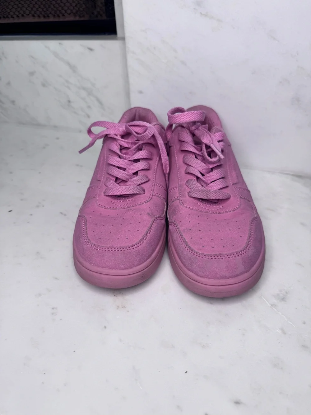 Nautica Stafford / Ivan Low-Top Sneakers Blush Pink lace up tennis shoes Girls 3